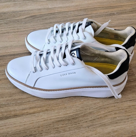 Cole Haan GP Topspin Men's Leather Sneakers, Size 8 - Picture 4 of 6